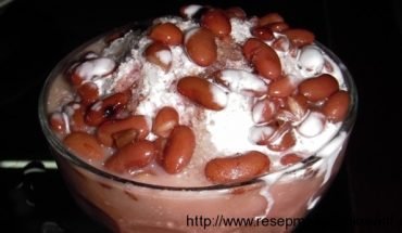 Resep es kacang merah khas palembang